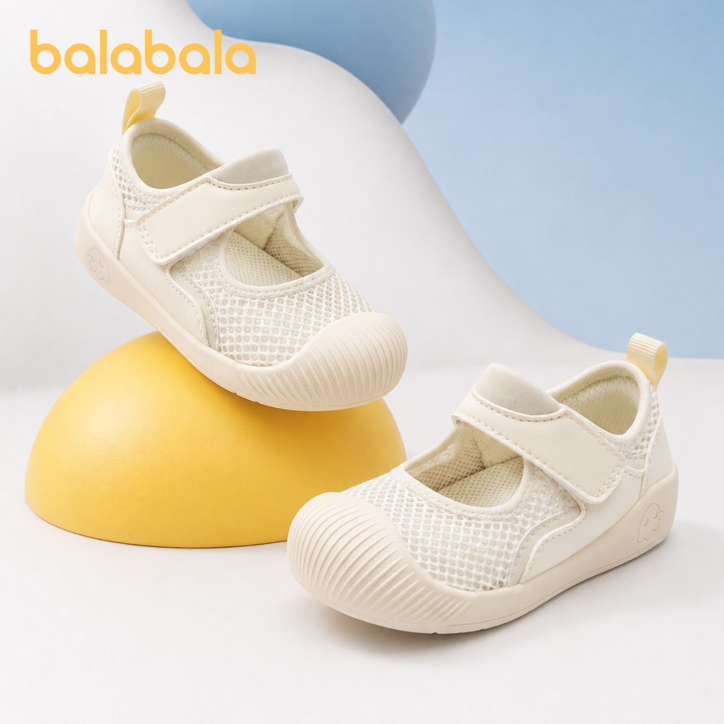 Giày Đi Bộ Cho Bé Balabala littleOcto First Walkers- Classic Xăng đan Trẻ Em Bé Trai Bé Gái  Lưới Mùa Hè Thoáng Khí Chống Trơn Trượt