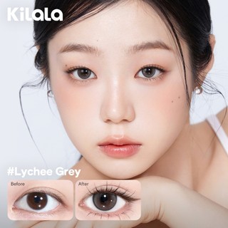 Kính áp tròng màu Kilala  Nâu ChestnutMilkBrown/Icy Blue/ Đen Psychedelic Black lens cận 6 tháng DIA 14.2-14.5mm có độ (0-7)[Giá 1 chiếc lens ]