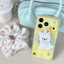 IPhone 17 Pro Max Hình chú chó nhỏ dễ thương trên cổ áo Chất liệu TPU Vỏ điện thoại xử lý IMD