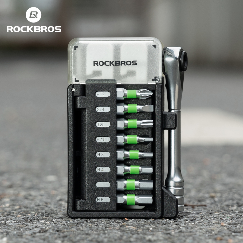 ROCKBROS Bộ Công Cụ Sửa Chữa Xe Đạp Lục Giác Phím Nói Cờ Lê Tua Vít Bộ Dụng Cụ Đa Năng Bộ MTB Bảo Trì Xe Đạp Đường Bộ