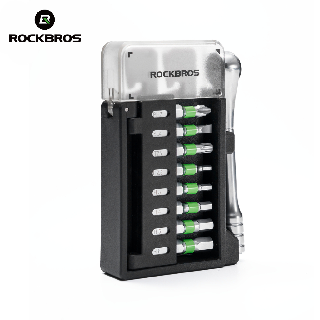 ROCKBROS Bộ Công Cụ Sửa Chữa Xe Đạp Lục Giác Phím Nói Cờ Lê Tua Vít Bộ Dụng Cụ Đa Năng Bộ MTB Bảo Trì Xe Đạp Đường Bộ