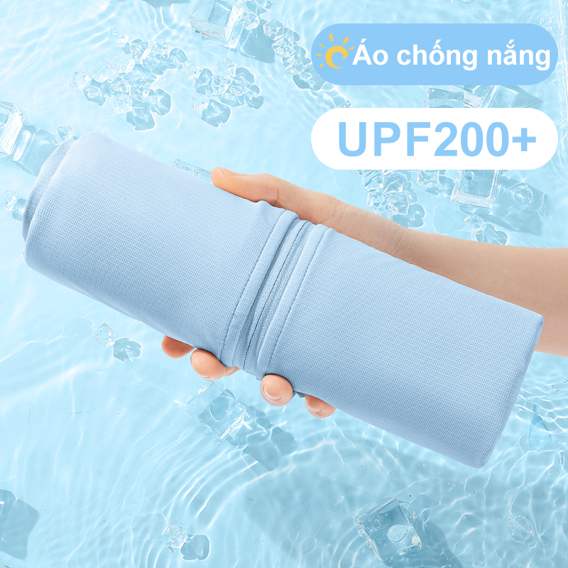 W.G.Q Áo chống nắng cho bé trai，Thoáng khí mát mẻ，Kem chống nắng UPF200 +，Thời trang thoải mái với in hình cáo