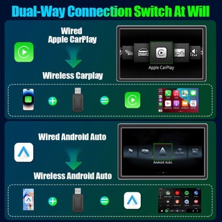 Bộ chuyển đổi Carplay không dây Android Auto Apple Carplay Adapter Plug and Play Mini Wireless Carplay Adapter