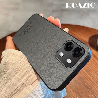 Ốp Điện Thoại Da PU Retro Tương Thích Cho [OPPO A6s 5G] TPU Mềm Sang Trọng Phong Cách Kinh Doanh Camera Bảo Vệ Mặt Sau NY01