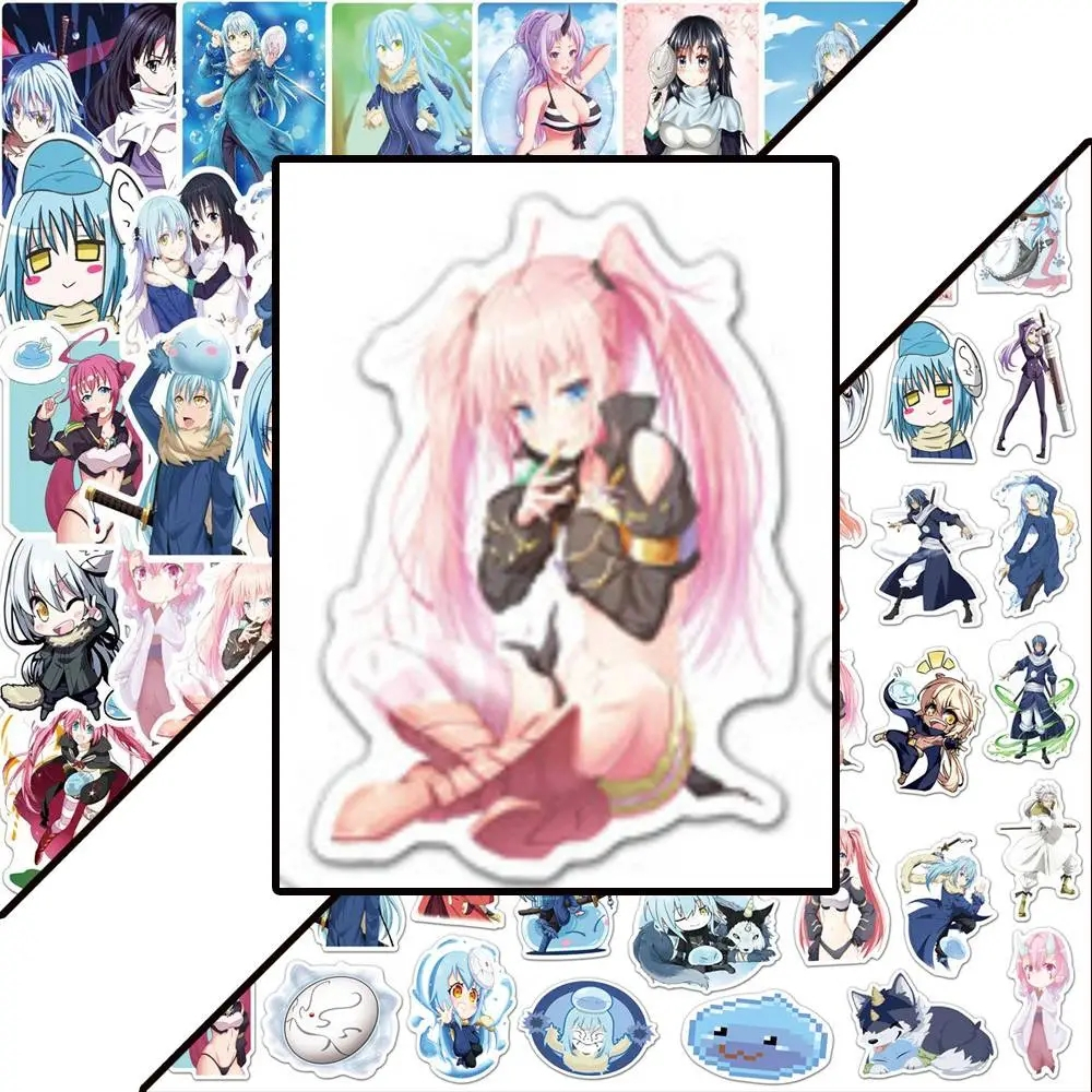 [Zoci] Nhãn dán Rimuru Tempest (48 tờ) Nhãn dán hoạt hình King Rimuru Tempest dễ thương Hai chiều Bán chạy Truyện tranh Nhật Bản Hành lý tự làm sáng tạo