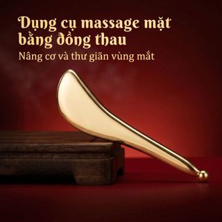 Tất Cả Bằng Đồng Cạo Ban Chính Hãng Đồng Nguyên Chất Mặt Tendon Dính Nữ Cạo Mắt Mặt Làm Đẹp Mắt Chuyên Dụng