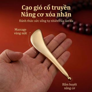 Tất Cả Bằng Đồng Cạo Ban Chính Hãng Đồng Nguyên Chất Mặt Tendon Dính Nữ Cạo Mắt Mặt Làm Đẹp Mắt Chuyên Dụng