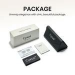 Cyxus Kính Phân Cực Thể Thao TR90 Gọng Chữ Nhật Unisex Chống Tia UV Chuyên Dụng Đạp Xe Chạy Bộ Câu Cá Golf Lái Xe 1070 — ảnh 8