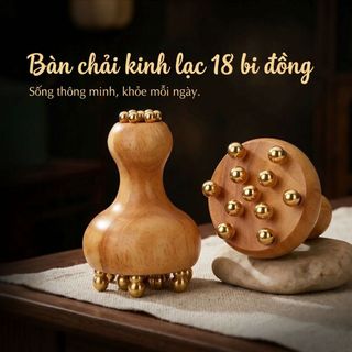 Bàn chải kinh tuyến bằng đồng thau Bàn chải Massage toàn thân Nạo vét đa năng Bụng Máy mát xa bụng Nhào bụng với tĩnh mạch Mus