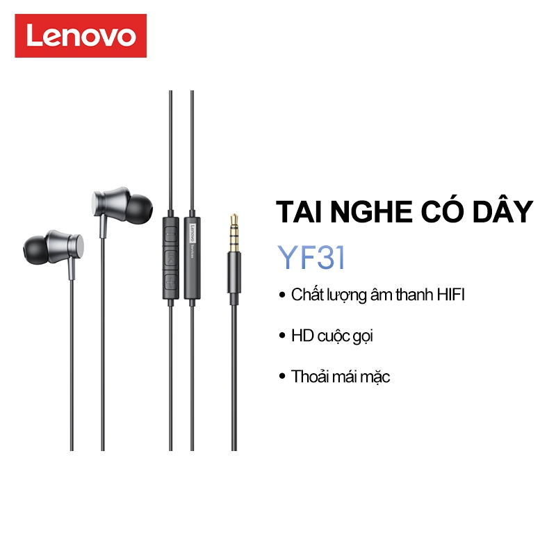 Tai nghe có dây Lenovo YF31