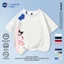 Áo thun ngắn tay mùa hè dành cho trẻ em NASA Sanrio Cotton nguyên chất thoáng khí cỡ vừa lớn dành cho trẻ em in hình vui nhộn