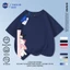Áo thun ngắn tay mùa hè dành cho trẻ em NASA Sanrio Cotton nguyên chất thoáng khí cỡ vừa lớn dành cho trẻ em in hình vui nhộn