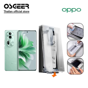 Phim bảo vệ màn hình cong cho OPPO Reno 9 10 / 11 Pro Plus 8t A1Pro A2Pro findx3 3pro find x5pro Phim kính có công cụ lắp đặt không bụi