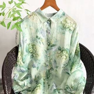 Áo sơ mi dài tay Cotton dài tay phong cách Hàn Quốc dành cho nữ
