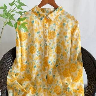 Áo sơ mi dài tay Cotton dài tay phong cách Hàn Quốc dành cho nữ