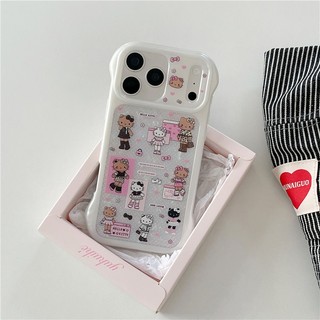 Ốp điện thoại chất liệu Acrylic cho iPhone 17 Pro Max kitty