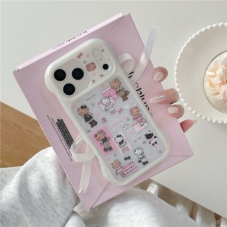 Ốp điện thoại chất liệu Acrylic cho iPhone 17 Pro Max kitty