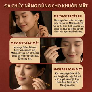 Cây lăn đồng bấm huyệt tai – Giảm ù tai nhức đầu hiệu quả, hỗ trợ điều trị mất ngủ căng thẳng, quà tặng sức khỏe ý nghĩa