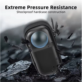 Túi Bảo Quản Máy Ảnh Cho Insta360 X4 Air X5 X4 X3 Vỏ Cứng Chống Sốc Chịu Áp Lực Có Carabiner Cho Selfie Stick Phụ Kiện Chân Máy