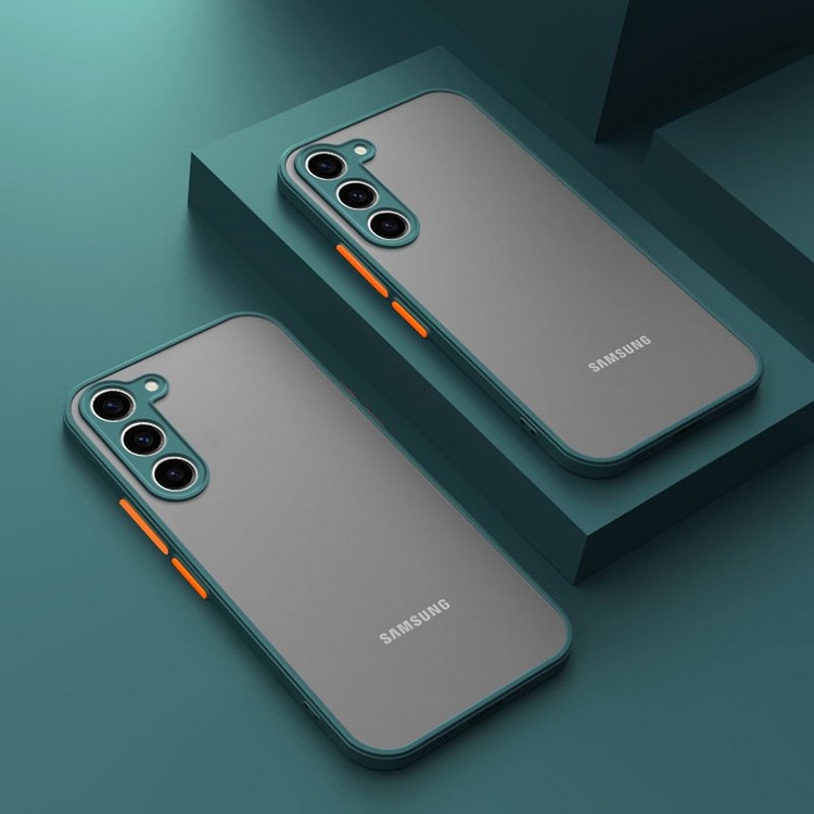 Ốp điện thoại nhám chống sốc cho Samsung ss Galaxy S26 S25 Edge S24 S23 S22 S21 S20 FE Note 20 10 Ultra S10 Plus S26+ S25+ S24+ S23+ S22+ S21+ S20+ S10+ 4G 5G 2026