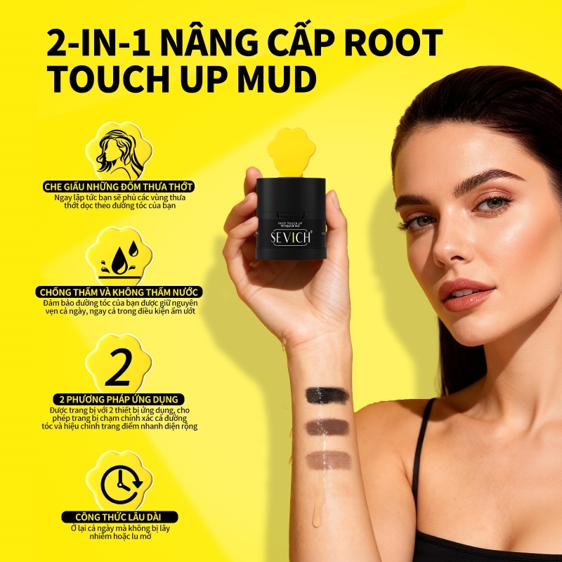 SEVICH Hairline Contouring Shadow Powder Root Touch-Up Powder