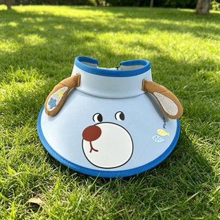 Mũ chống nắng hoạt hình trẻ em cho bé trai và bé gái Mũ rỗng có họa tiết Kitty Thích hợp cho trẻ em 2-10 tuổi