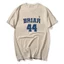 Briar U HOCKEY Áo Nam Cotton Nguyên Chất Ngộ nghĩnh Áo Phông Cổ Tròn Áo Sơ Mi Tay Ngắn Quần Áo Quà Tặng Ý Tưởng