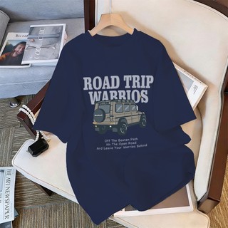 WASSUP 2026 Phong Cách Mới Nam Tay Ngắn Phong Cách Hàn Quốc Cổ Tròn Rời Vải Mềm Thiết Kế Tinh Tế In Họa Tiết Ô Tô