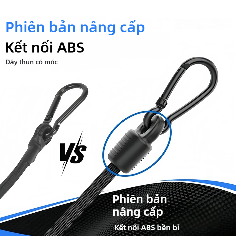 Dây buộc co giãn đa năng SEAMETAL dùng cho nóc xe, xe đạp lều trại kéo giãn linh hoạt bền bỉ