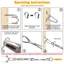 10 / 15 / 20M 304 Bộ dây thép không gỉ phủ PVC Hàng rào sân vườn Bảo hiểm Cắm trại Dây phơi quần áo Ban công Lan can Hàng rào nông nghiệp
