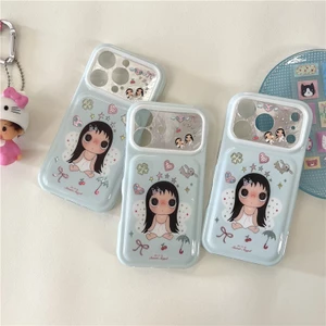 Ốp điện thoại TPU họa tiết iPhone 17 Pro Max Girl
