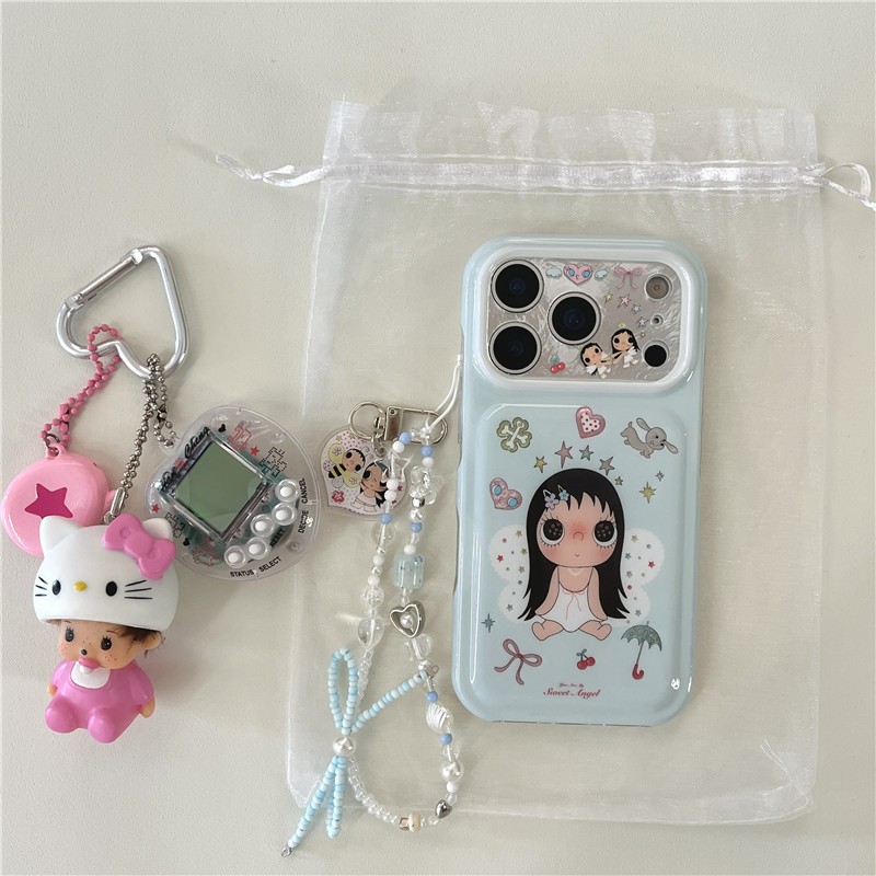 Ốp điện thoại TPU họa tiết iPhone 17 Pro Max Girl