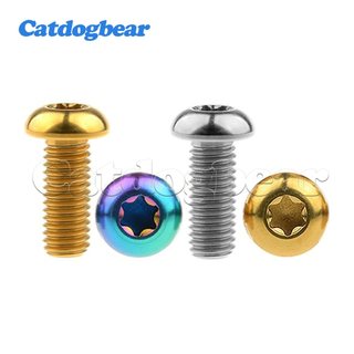 Catdogbear M8x20mm Titan Bolt Torx T40 Đầu Vít Cho DUCATI Xe Máy Xe Đạp Phanh Đĩa Cánh Quạt