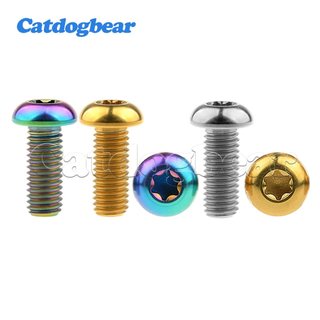 Catdogbear M8x20mm Titan Bolt Torx T40 Đầu Vít Cho DUCATI Xe Máy Xe Đạp Phanh Đĩa Cánh Quạt