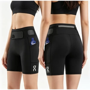 Quần thể thao chạy bộ thể dục dành cho nữ Quần Skinny nhiều túi