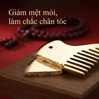 Lược cạo gió bằng đồng dùng cho gia đình, đầu, kinh lạc, massage, cạo ngực, máy massage kim loại chuyên dụng cho đầu