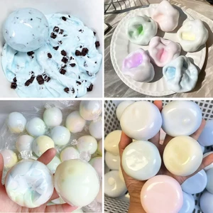 Funny Butter Feel Bóp Bóng Tươi Shapeable Pinch Reliever Quả Bóng Handmade Thực Tế Cho Trẻ Em Người Lớn