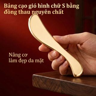 Kim Loại Y Tế Cạo Mặt Máy Mát Xa Chống Lão Hóa Bằng Đồng Cơ Thể Cạo Dụng Cụ Cạo Máy Mát Xa