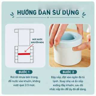 khay đá hình trụ làm đá tại nhà mùa hè khuôn đá silicone cấp thực phẩm mềm dẻo không dính dễ lấy đá một lần đầy ly đá nhỏ có nắp vệ sinh 3màu xanh trắng vàng ngẫu nhiên mua nhiều lợi hơn pha đồ uống cocktail cà phê đá văn phòng gia đình tiệc tùng cắm trại