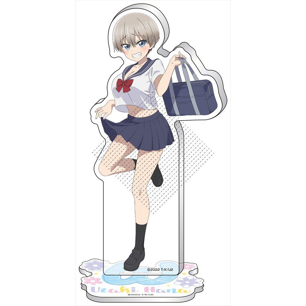 Uzaki-chan Muốn Treo Ngoài Acrylic Đứng Móc Khóa - Uzaki Hana Uzaki Tsuki Anime Merch Sưu Tập