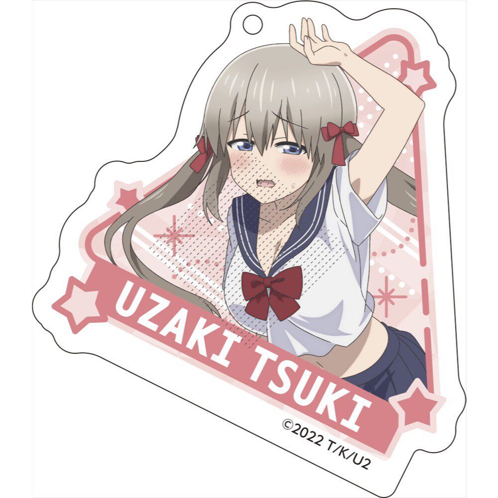 Uzaki-chan Muốn Treo Ngoài Acrylic Đứng Móc Khóa - Uzaki Hana Uzaki Tsuki Anime Merch Sưu Tập