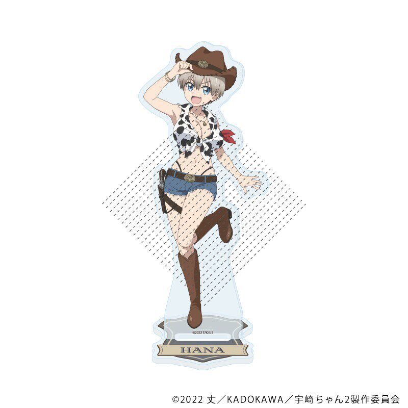 Uzaki-chan Muốn Treo Ngoài Acrylic Đứng Móc Khóa - Uzaki Hana Uzaki Tsuki Anime Merch Sưu Tập