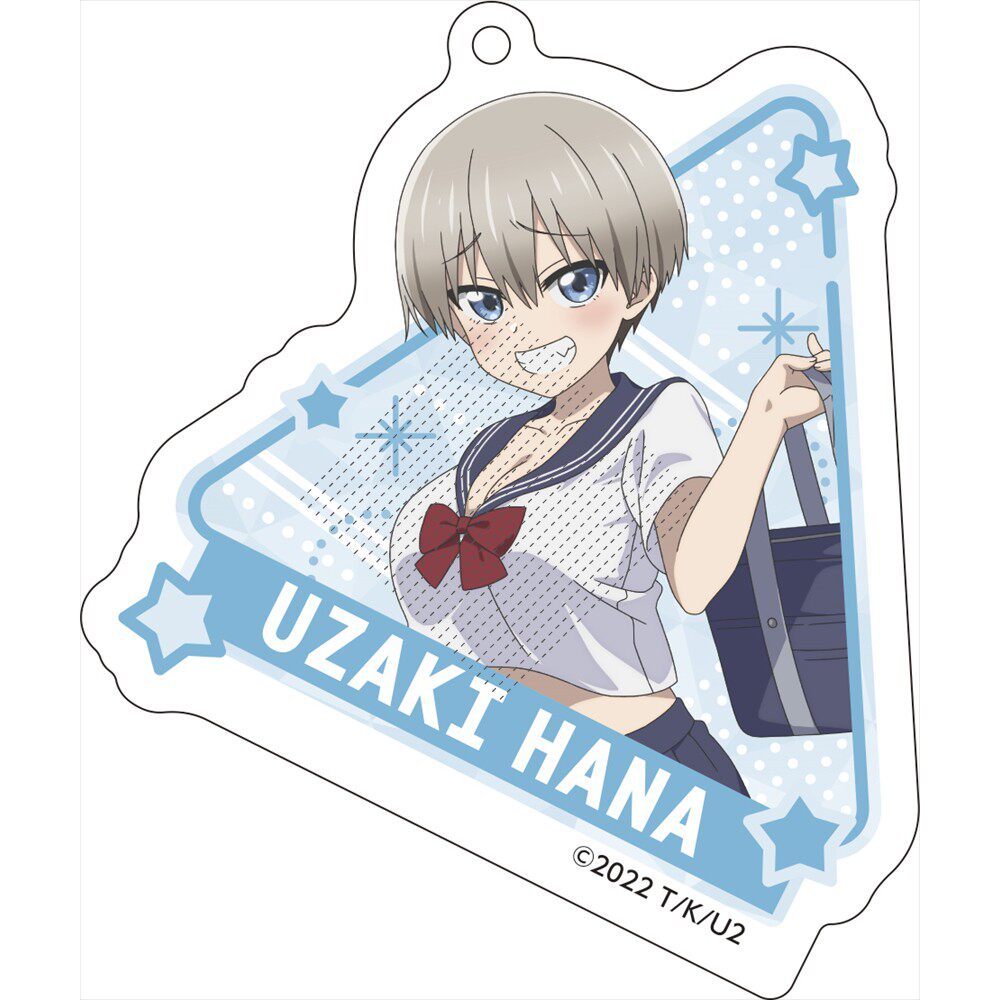 Uzaki-chan Muốn Treo Ngoài Acrylic Đứng Móc Khóa - Uzaki Hana Uzaki Tsuki Anime Merch Sưu Tập