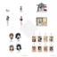 Album Trắng Hot Spring Yukata Acrylic Stand Móc Khóa - Ogiso Setsuna Touma Kazusa Anime Merch
