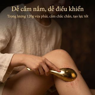 Đồng Nguyên Chất Cạo Trị Liệu Thìa Lưng Cổ Toàn Thân Đa Năng Cạo Không Yêu Cầu Trợ Giúp Hộ Gia Đình