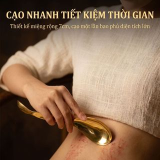 Đồng Nguyên Chất Cạo Trị Liệu Thìa Lưng Cổ Toàn Thân Đa Năng Cạo Không Yêu Cầu Trợ Giúp Hộ Gia Đình