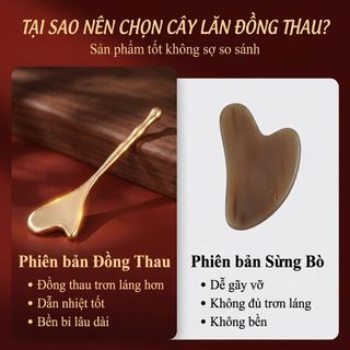 Đồng Thau Tendon Dính Mặt Mắt Tối Vòng Tròn Châm Cứu Massage Ban Nâng Cơ Mặt Làm Đẹp Salon Dụng Cụ