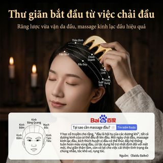 Tất Cả Đồng Tha Sha Ban Chính Hãng Nguyên Chất Đầu Đồng Thau Chuyên Dụng Cổ Da Đầu Massage Ngực Lược Kinh Tuyến