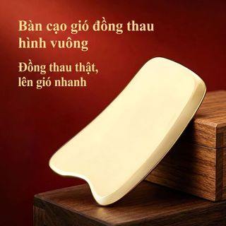 Đồng Gua Sha Massage Ban Kim Loại Cơ Thể Gua Sha Massage Dụng Cụ Lưng Vai Cổ Kinh Hộ Gia Đình Tùy Chỉnh Gua Sha Ban