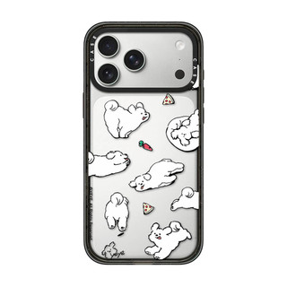 Dành Cho iPhone 17 16 15 14 13 Pro Max Plus Ngộ nghĩnh Chó Dán Acrylic Cứng PC Ốp điện thoại